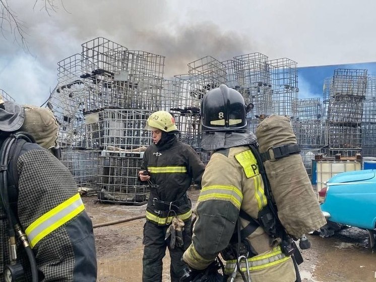 В Уфе ликвидировали открытое горение на улице Чудской