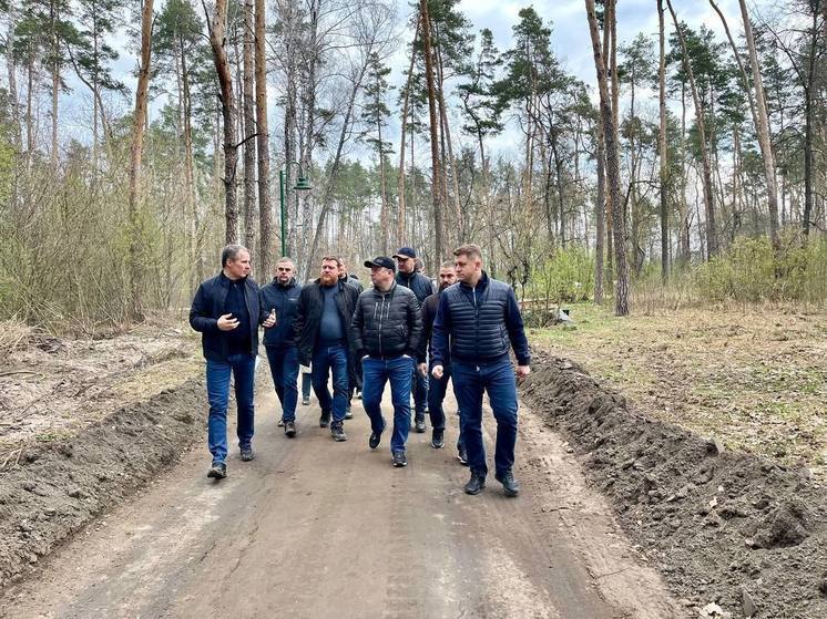 В Белгороде готовят к открытию дорожку для бега длиной 5,5 км
