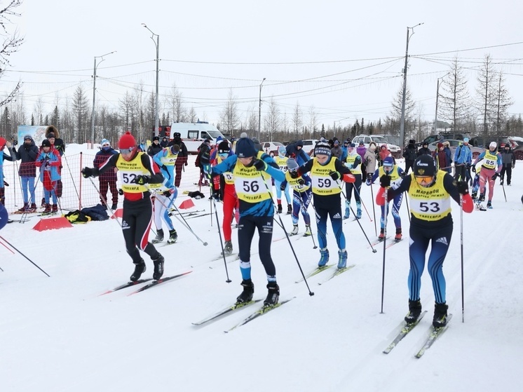 Спортсмены из Лабытнанги взяли главные призы губернаторской «Полярной лыжни» в Салехарде