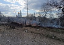 Боевики Украины нанесли удары по городу из тяжелой артиллерии кассетного типа