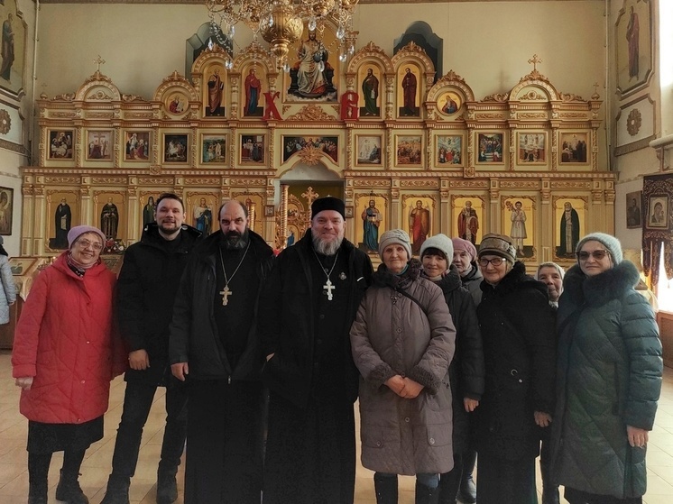Прихожане кегостровского храма поклонились святыням Северодвинска