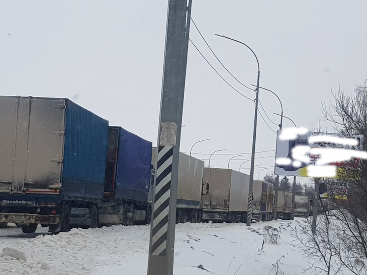 Трассу «Кола» в Сегежском районе Карелии временно закрыли для грузовиков