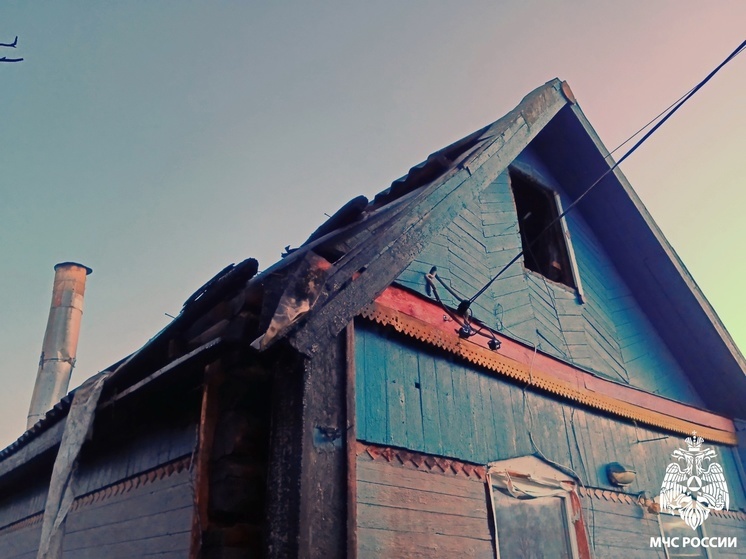 Подробности вчерашнего пожара в Сафонове