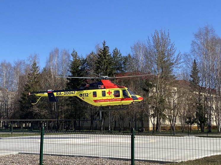 В Ивановской области вновь начал совершать вылеты вертолёт санитарной авиации
