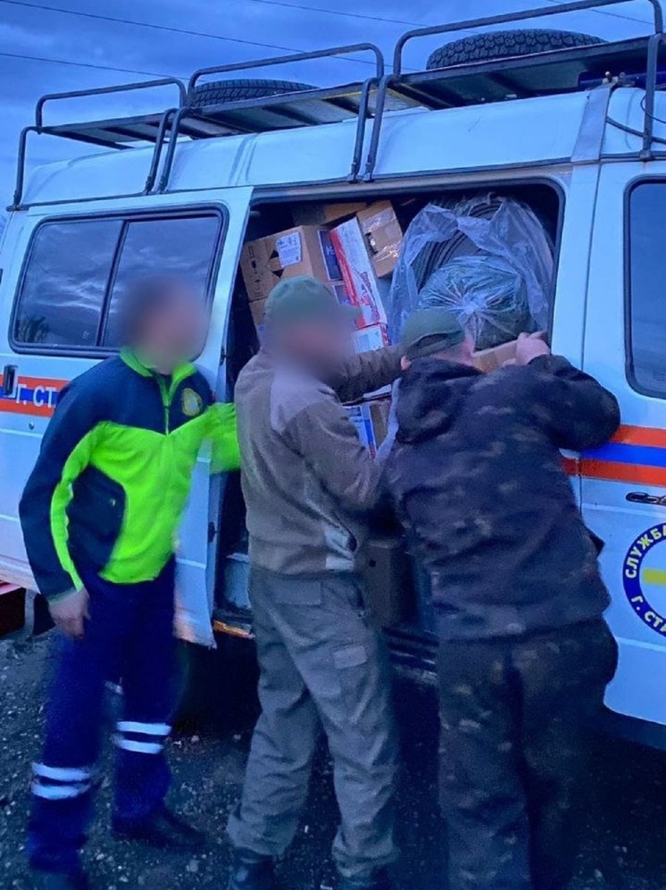Ставрополь отправил 5 тонн нового гуманитарного груза в зону спецоперации