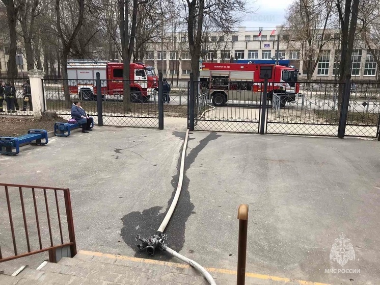 Во Владимирском педагогическом колледже произошел пожар