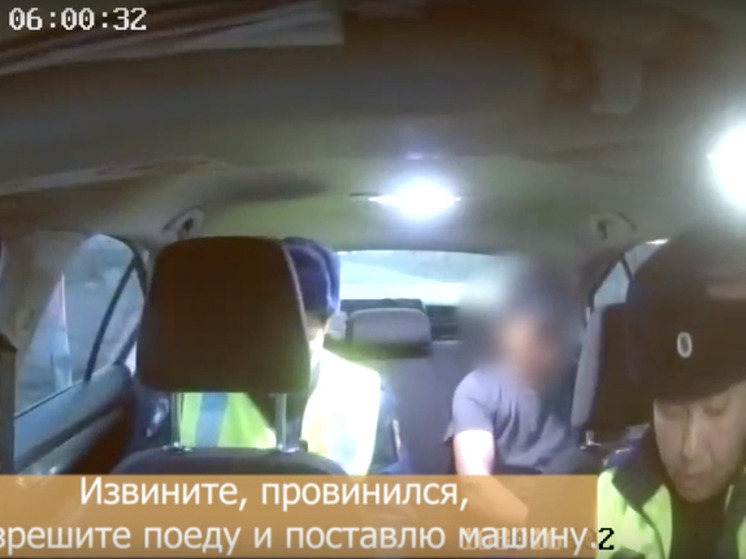 В Кызыле задержан нетрезвый водитель,  пытавшийся дать взятку полицейским