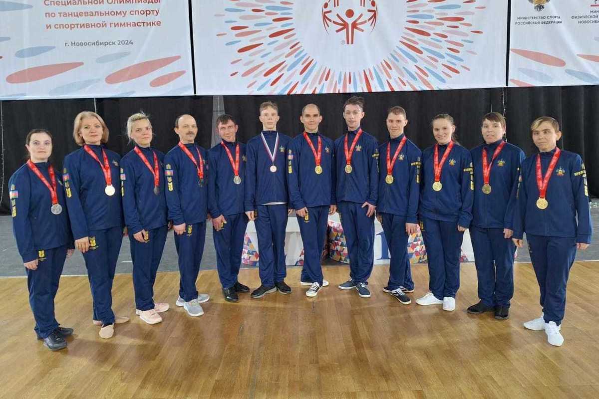 Kuban dancers won top awards at the All-Russian Sports and Athletics Games of the Special Olympics