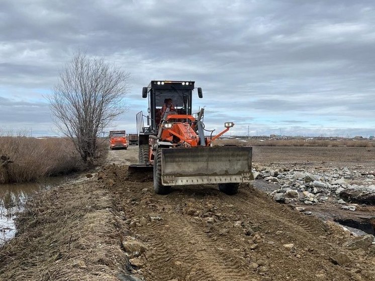 Дороги в Челябинской области приводят в порядок после паводка