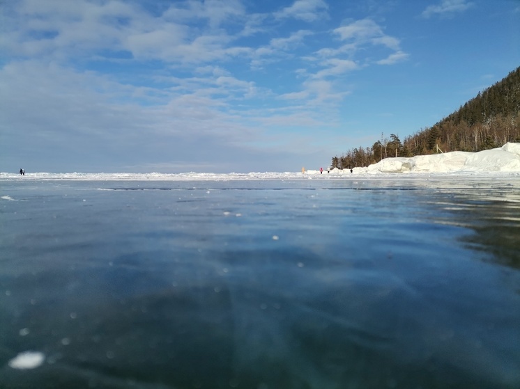 Организаторы Байкальского лыжного марафона «Baikal ski» следят за состоянием льда