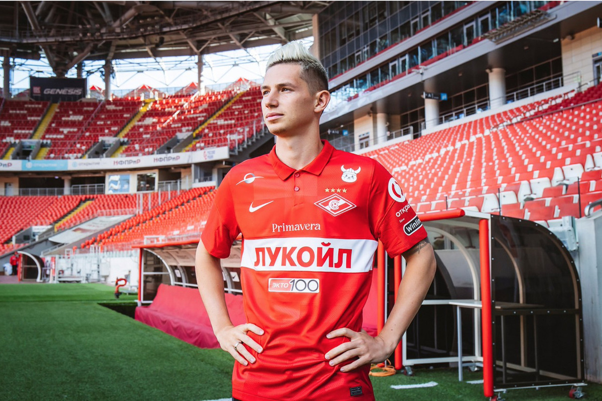 Зиньковский стал лучшим игроком «Спартака» в марте по версии фанатов