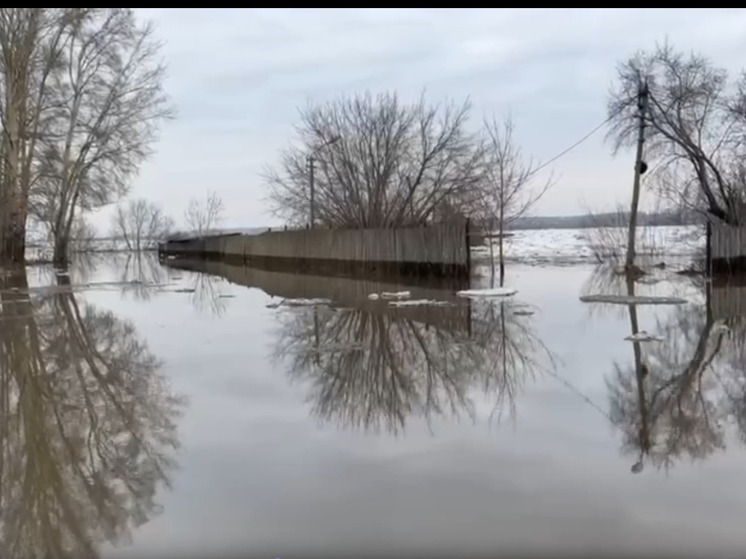 Вышедшая из берегов Томь затопила кузбасский город