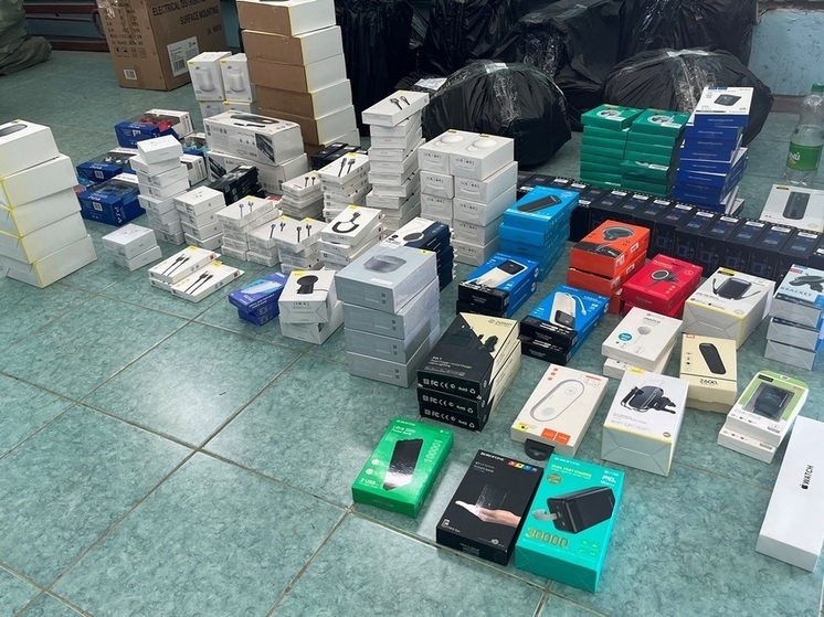 В магазинах Волгограда нашли тысячи единиц контрафактной электроники из Азии