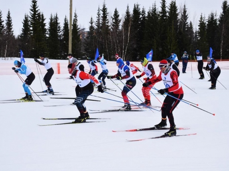 Полисмены Ненецкого округа приняли участие в лыжных гонках