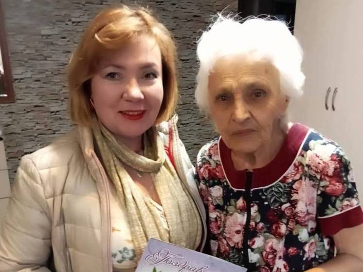 Многодетная долгожительница отметила 95-летний юбилей в Чите