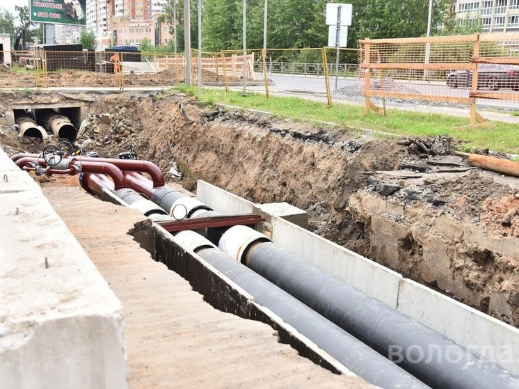 Три участка тепловой сети капитально отремонтируют в Вологде