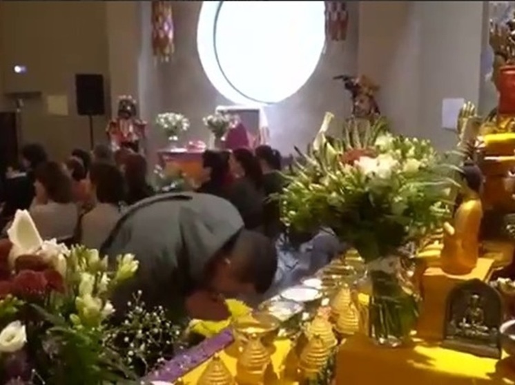Жители Калмыкии приняли участие в открытии Буддийского фестиваля благой удачи