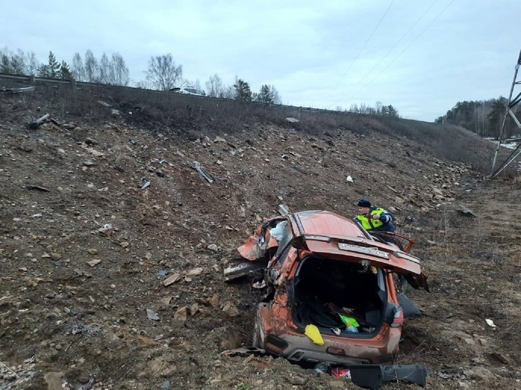 Автомобиль вылетел в кювет на трассе Пермь – Екатеринбург, водитель погиб