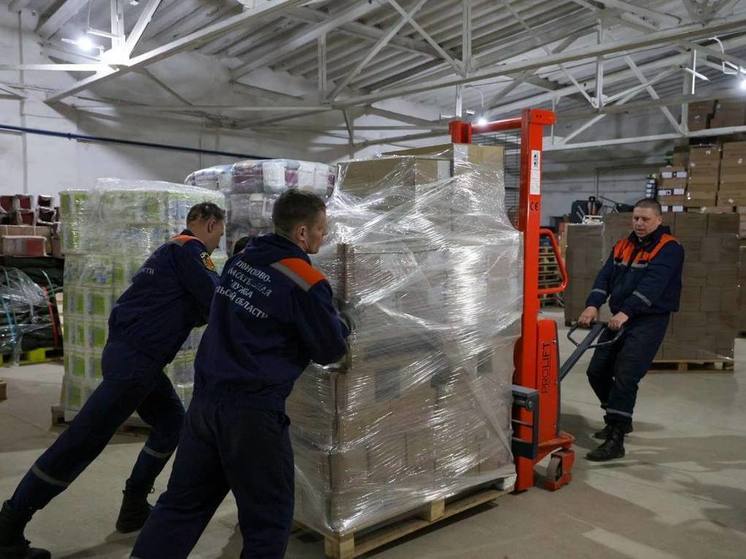 В Оренбургскую область из Тулы направили 100 тонн гуманитарного груза