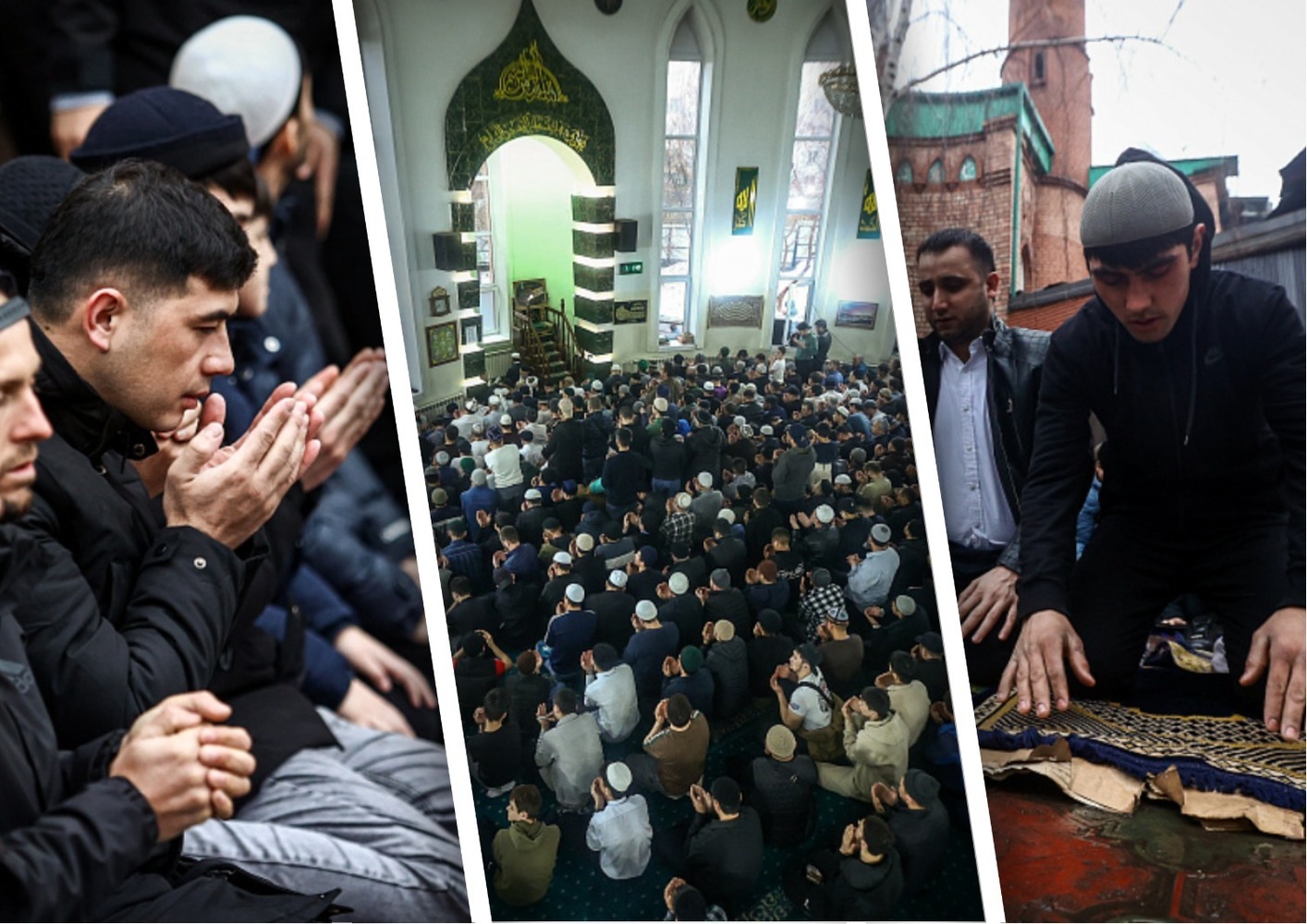 В Новосибирске более 5000 мусульман собрались в мечети на Ураза-байрам: 20 фото с общей молитвы 