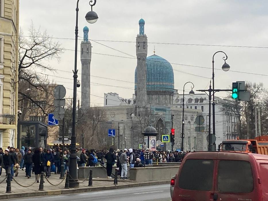 Ураза байрам в питере