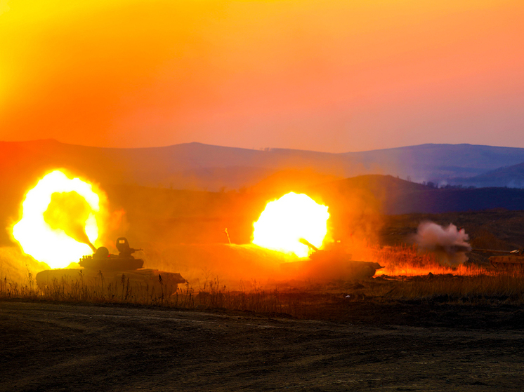 Минобороны: российские танкисты уничтожили артиллерийские расчеты, укрепрайон и склад боеприпасов ВСУ у Часова Яра