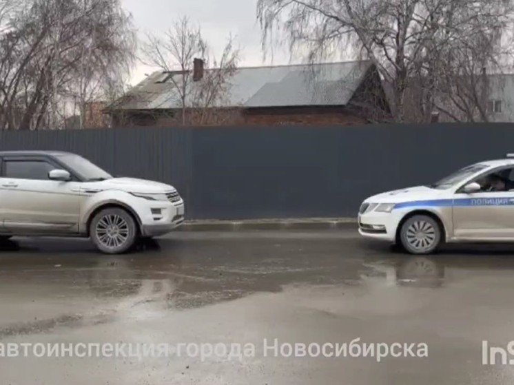 Владельца «Range Rover» в Новосибирске накажут за тонировку