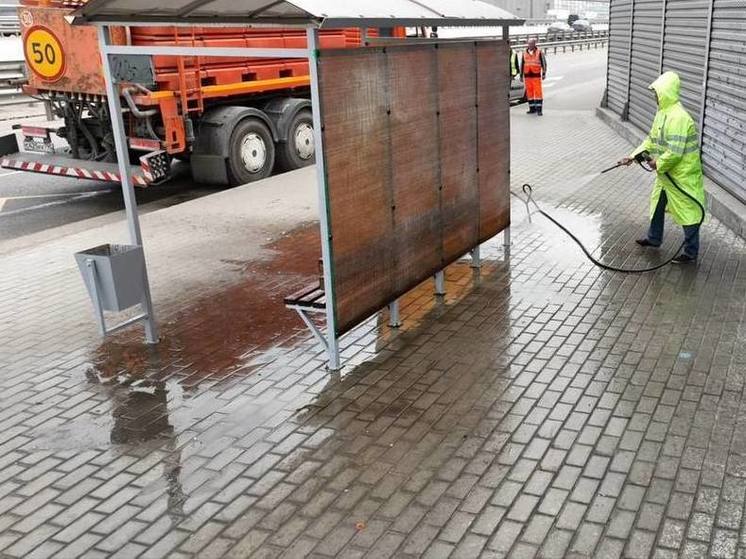 Федеральные трассы в Подмосковье приводят в порядок после зимы