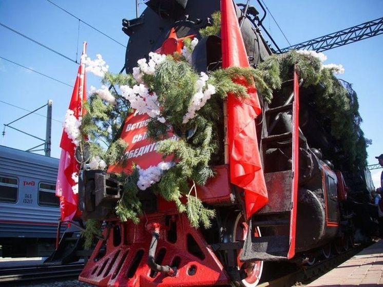 В Пензу прибудет ретро-состав «Паровоз Победы»
