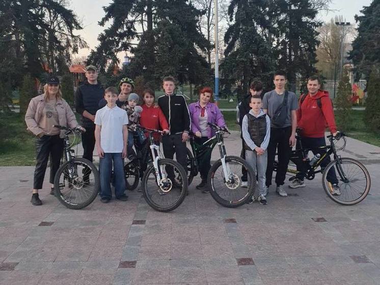 В Скадовске прошел велослёт