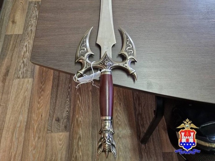 Вооруженный мечом житель Зеленоградска устроил охоту на супругу