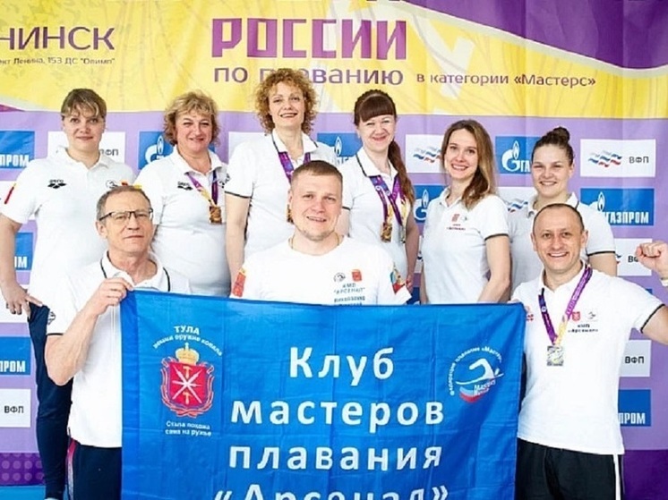 Туляки выиграли медали на чемпионате России по плаванию