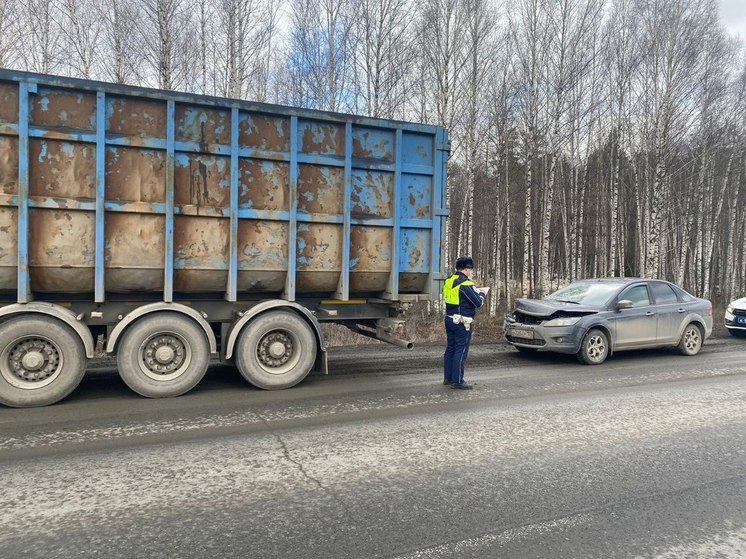Две аварии произошли в районе Ревдинской развязки на трассе Пермь – Екатеринбург