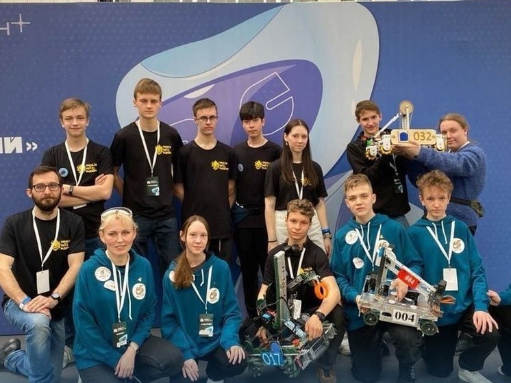 Школьники из Южно-Сахалинска заняли 2 место на Национальном чемпионате по робототехнике