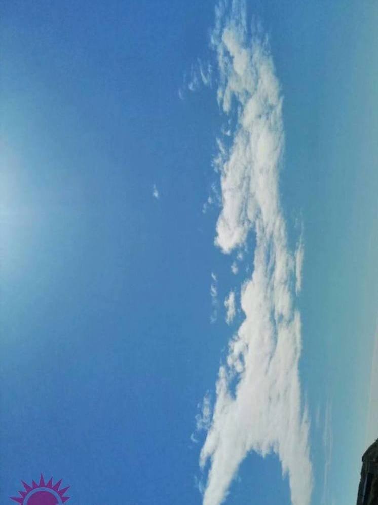 Над островом сняли на фото облако в виде Сахалина