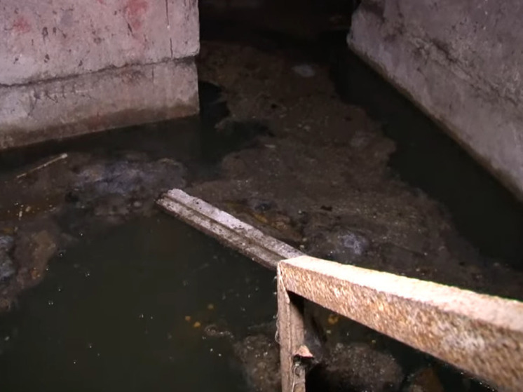 В Бийске подвал шестиэтажного дома затопило нечистотами