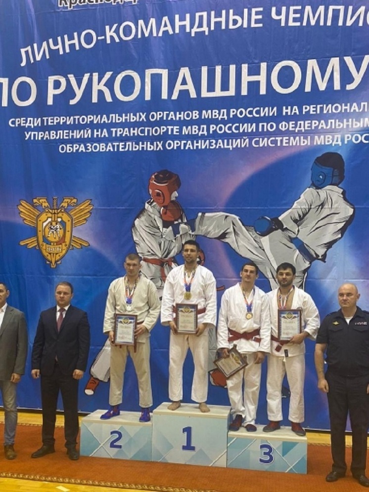 Полицейский из Орла стал призёром чемпионата МВД России по рукопашному бою