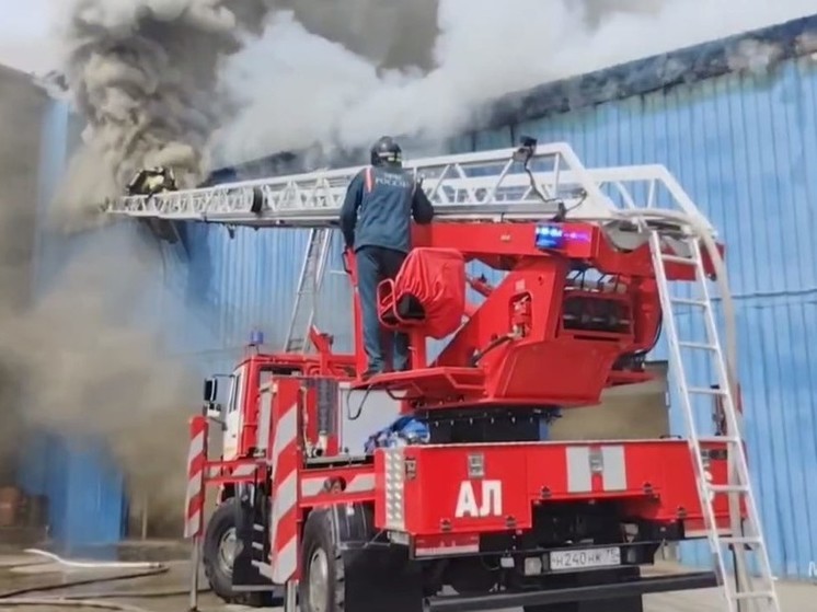 Прокурорская проверка началась из-за пожара на складе в Чите