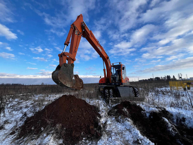 В Оршанском районе строится межпоселковый газопровод к деревням Кугенер, Аппаково, Отары