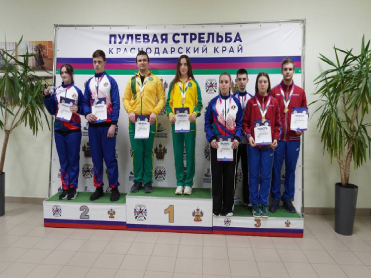 Белгородские спортсмены выиграли пять медалей на соревнованиях по стрельбе