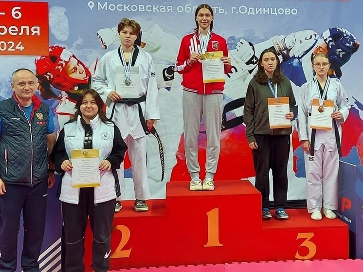 Сочинка Полина Шведкова стала второй на первенстве России по тхэквондо