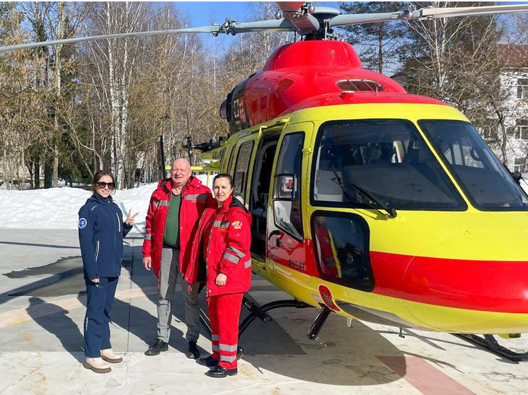 В этом году вертолёт-реанимобиль Ивановской области 4 раза помог спасти жизни пациентов