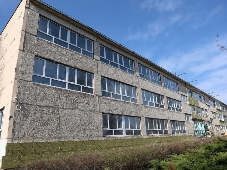 В Серпухове  капитальный ремонт школы №11 выполнен на 40%