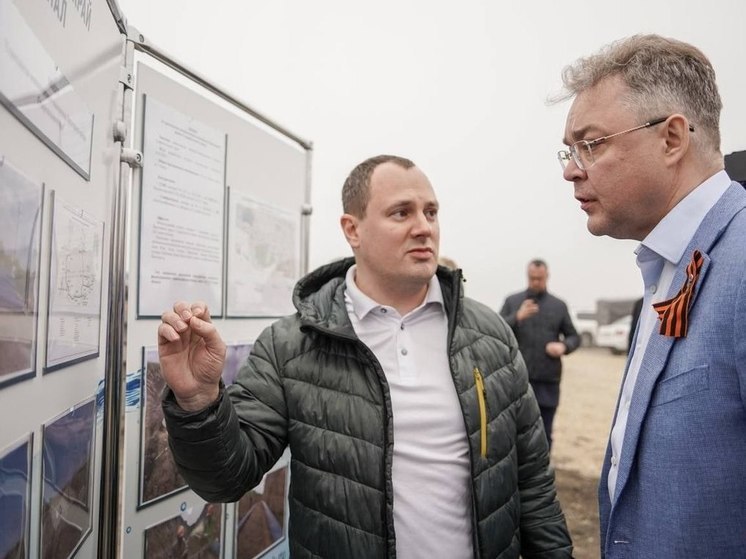 Глава Ставрополья проверил строительство межпоселкового водовода в Предгорном округе