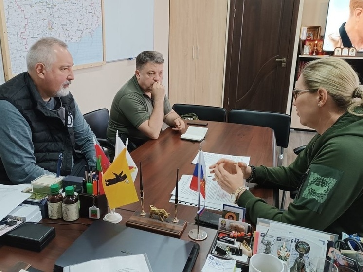 Сенатор Дмитрий Рогозин побывал с рабочей поездкой в Акимовском районе