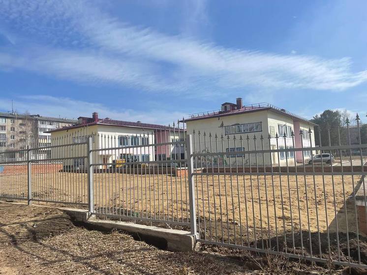 Детский сад № 21 в Саянске ремонтируют с опережением графика