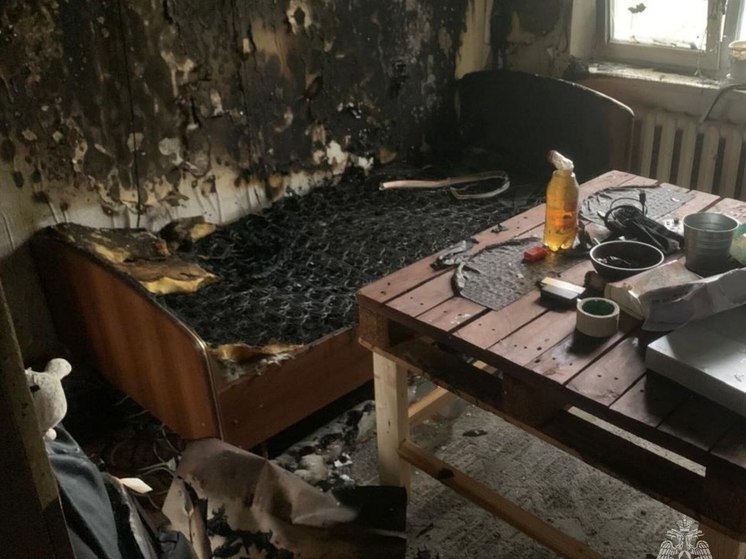 В Нальчике эвакуировали 27 человек из-за пожара в многоквартирном доме