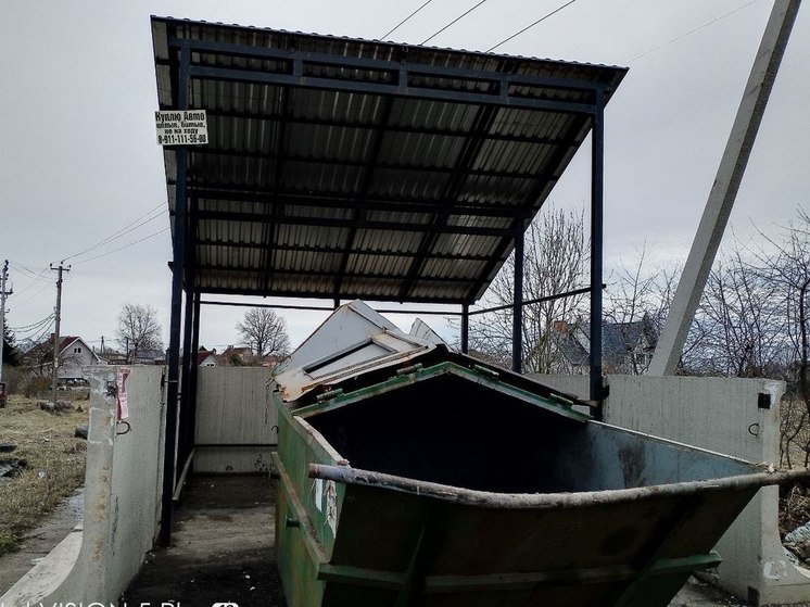 В Ломоносовском районе оштрафовали пятерых начальников, ответственных за содержание мусорных контейнерных площадок