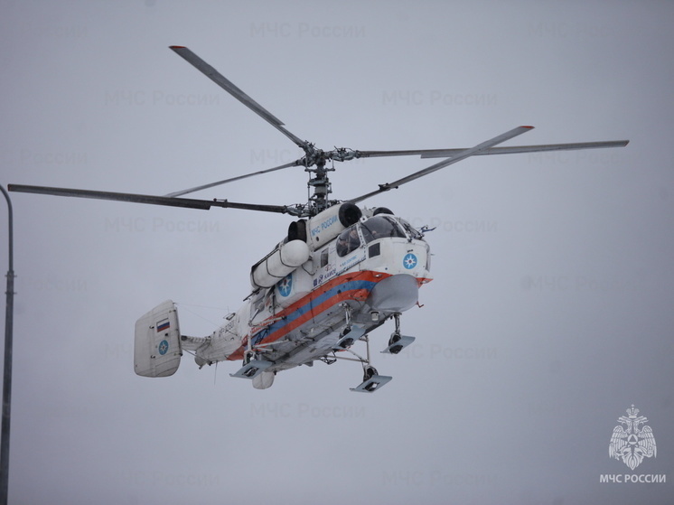 Вертолет санавиации доставил пациента из области в Тверь для госпитализации