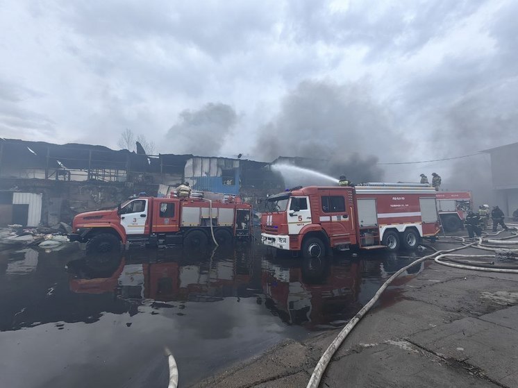 ПДК превышен в воздухе после пожара складов в Чите